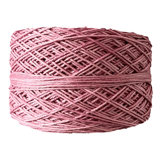 Algodón pima bambú fingering rosa viejo 154 – fondo blanco