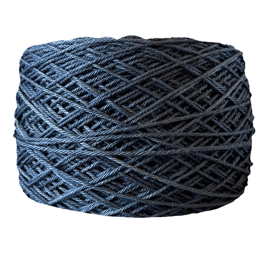 Algodón pima bambú fingering azul navy 3334 – fondo blanco