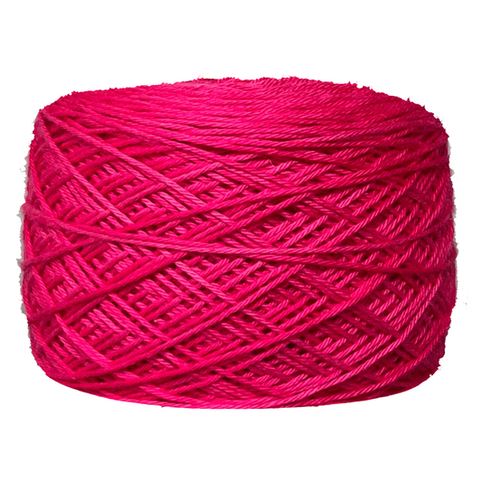Algodón pima bambú fingering fucsia 801 – fondo blanco