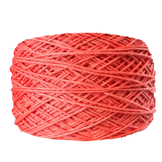 Algodón pima bambú fingering naranjo flúor FLR – fondo blanco