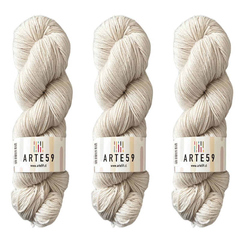 Arte59 Cloud dancer 912 merino light sport