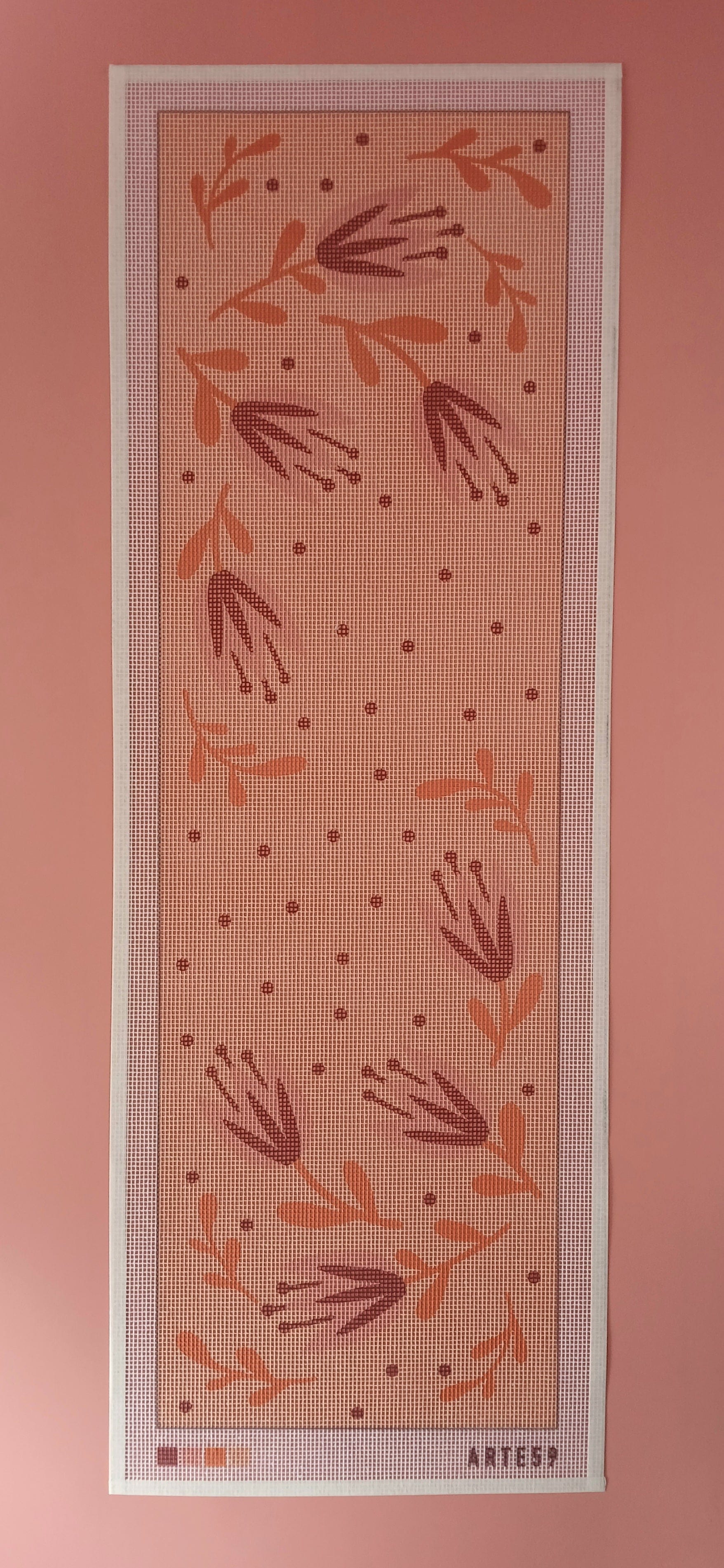 Arte59 Esterilla 30 x 100 cm Flores rosa 30x100 cm