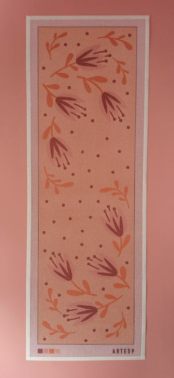 Arte59 Esterilla 30 x 100 cm Flores rosa 30x100 cm