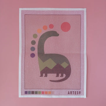 Arte59 Esterilla 30 x 40 cm Dinosaurio verde 30x40 cm
