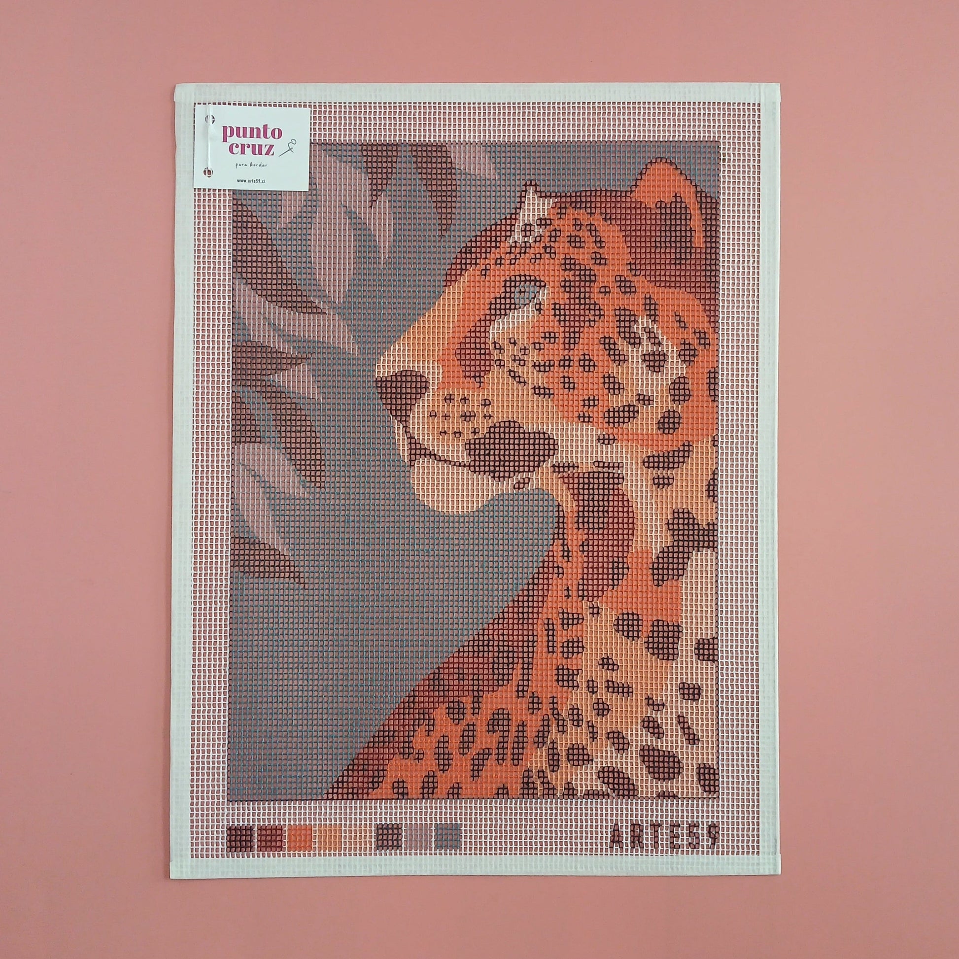 Arte59 Esterilla 30 x 40 cm Leopardo y hojas 30x40 cm
