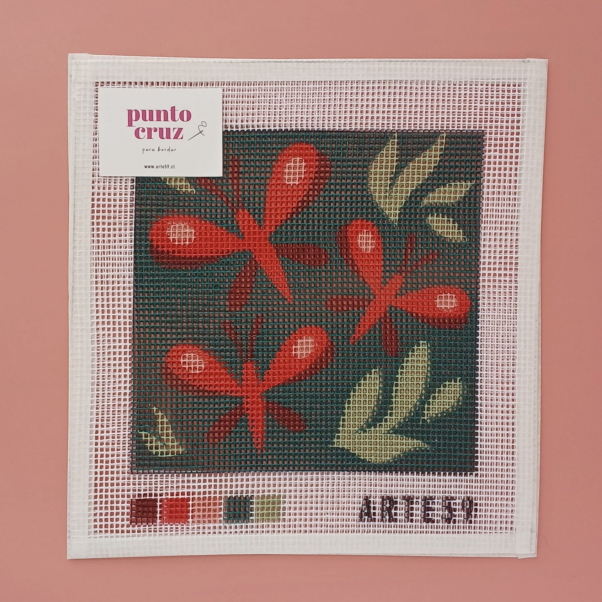 Arte59 Esterillas 20 x 20 cm Bichos: libélula 20x20 cm