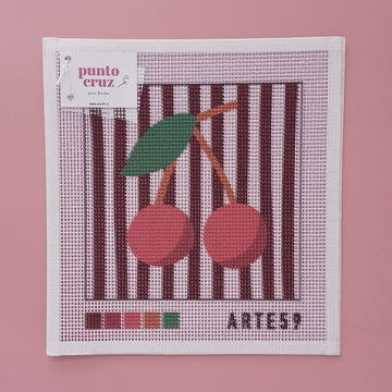 Arte59 Esterillas 20 x 20 cm Cherry burdeo 20x20 cm