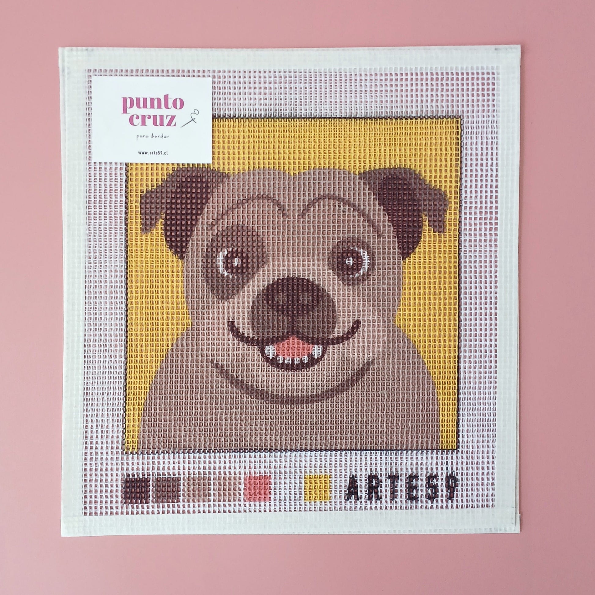 Arte59 Esterillas 20 x 20 cm Esterilla 20x20 cm Perros: bulldog inglés