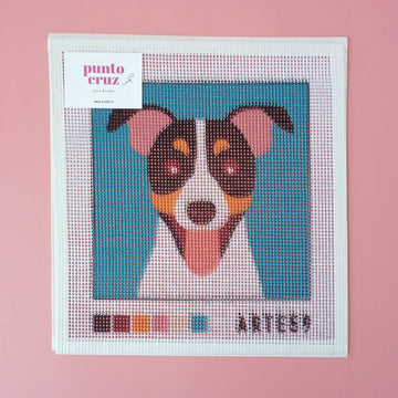 Arte59 Esterillas 20 x 20 cm Esterilla 20x20 cm Perros: fox terrier