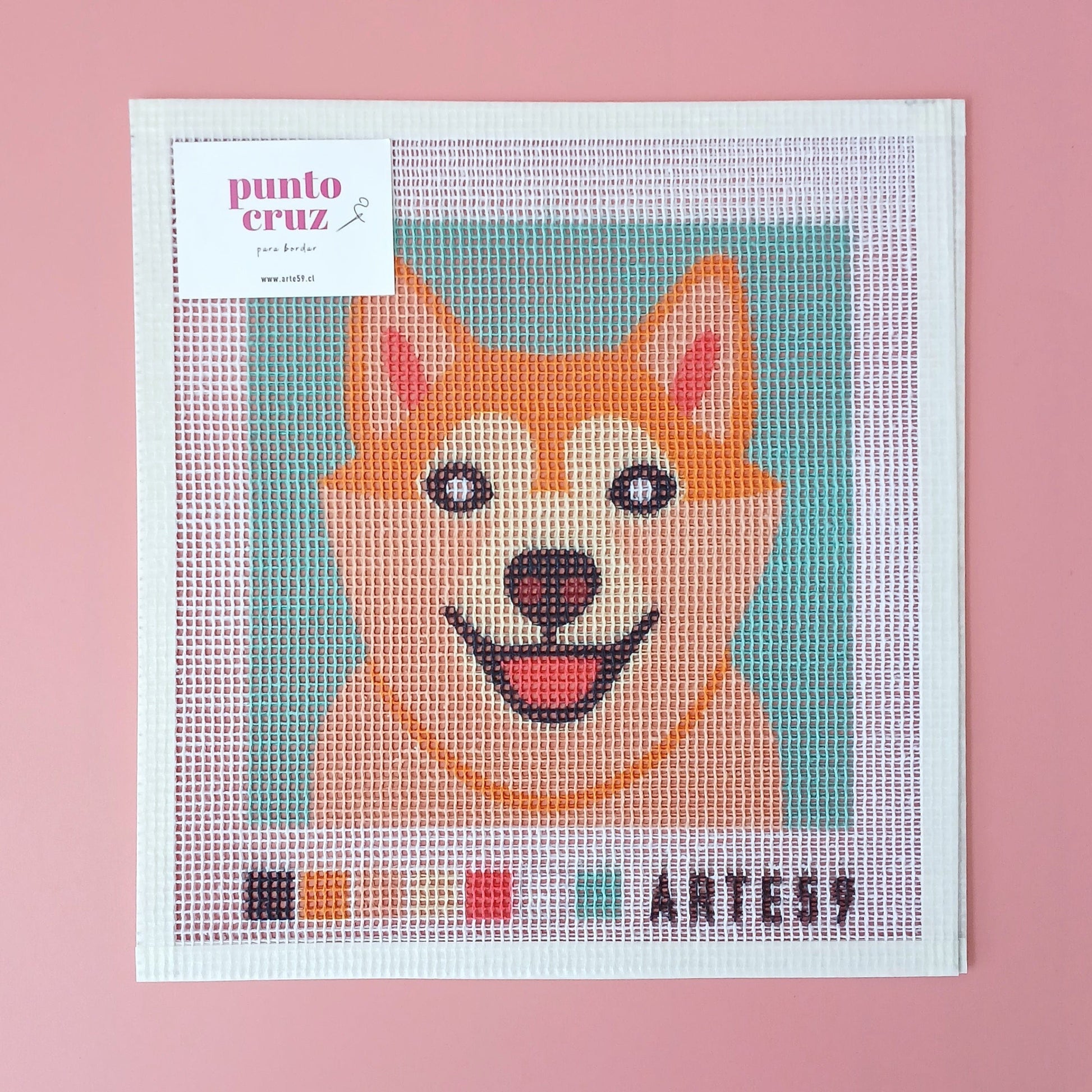 Arte59 Esterillas 20 x 20 cm Esterilla 20x20 cm Perros: shiba inu