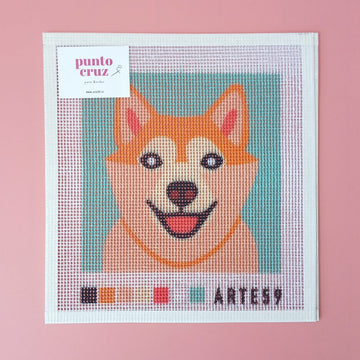 Arte59 Esterillas 20 x 20 cm Esterilla 20x20 cm Perros: shiba inu