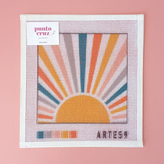 Arte59 Esterillas 20 x 20 cm Esterilla 20x20 cm Sol pastel