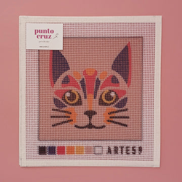 Arte59 Esterillas 20 x 20 cm Gato naranjo 20x20 cm