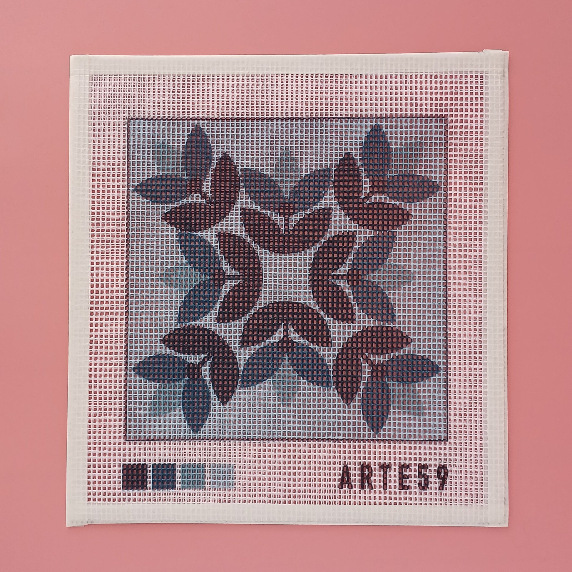 Arte59 Esterillas 20 x 20 cm Mandala hojas turquesa 20x20 cm