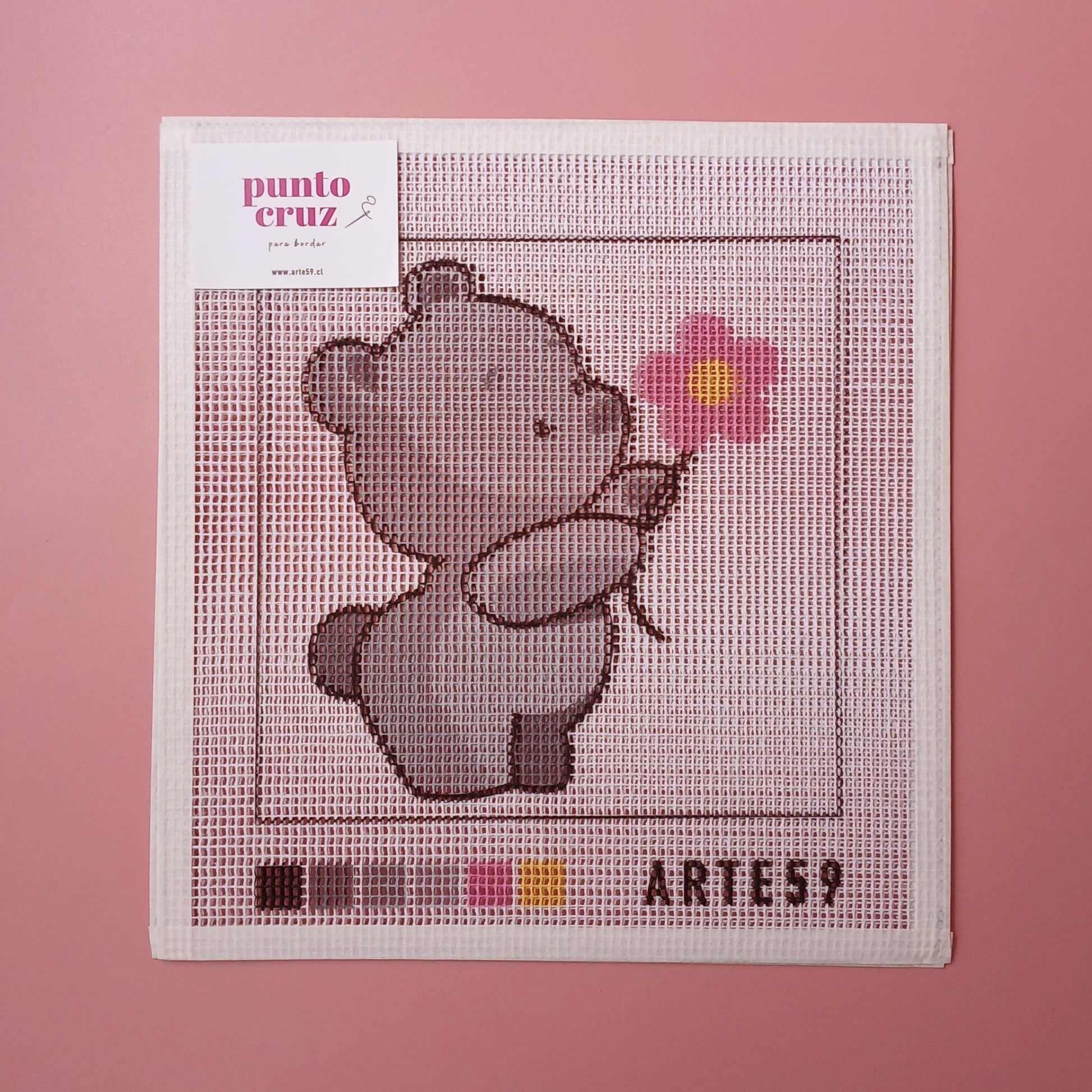 Arte59 Esterillas 20 x 20 cm Osito cariñoso 20x20 cm