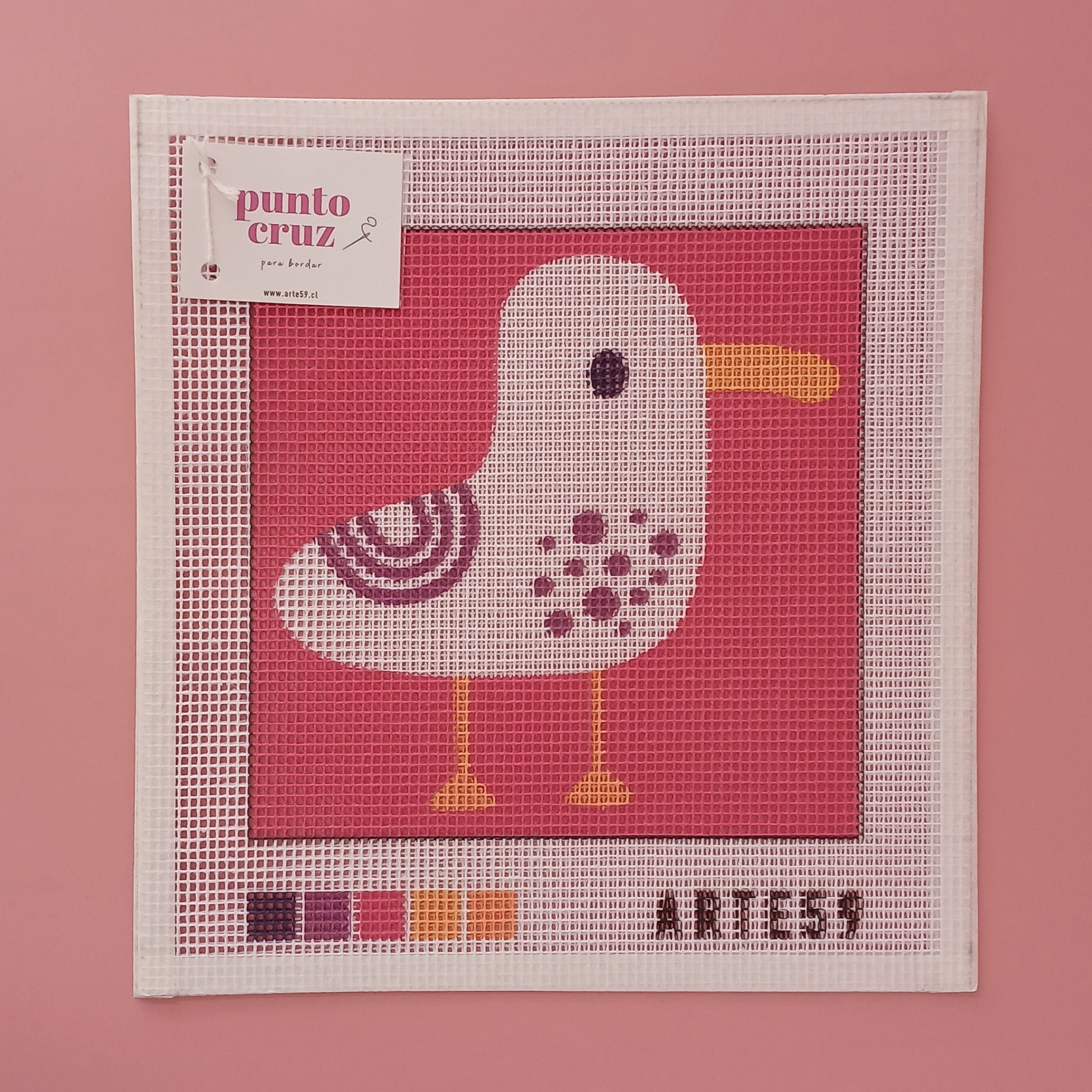 Arte59 Esterillas 20 x 20 cm Pato rosa 20x20 cm