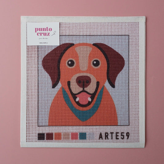 Arte59 Esterillas 20 x 20 cm Perro explorador 20x20 cm