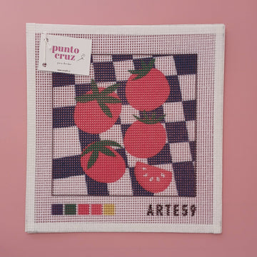 Arte59 Esterillas 20 x 20 cm Tomates navy 20x20 cm