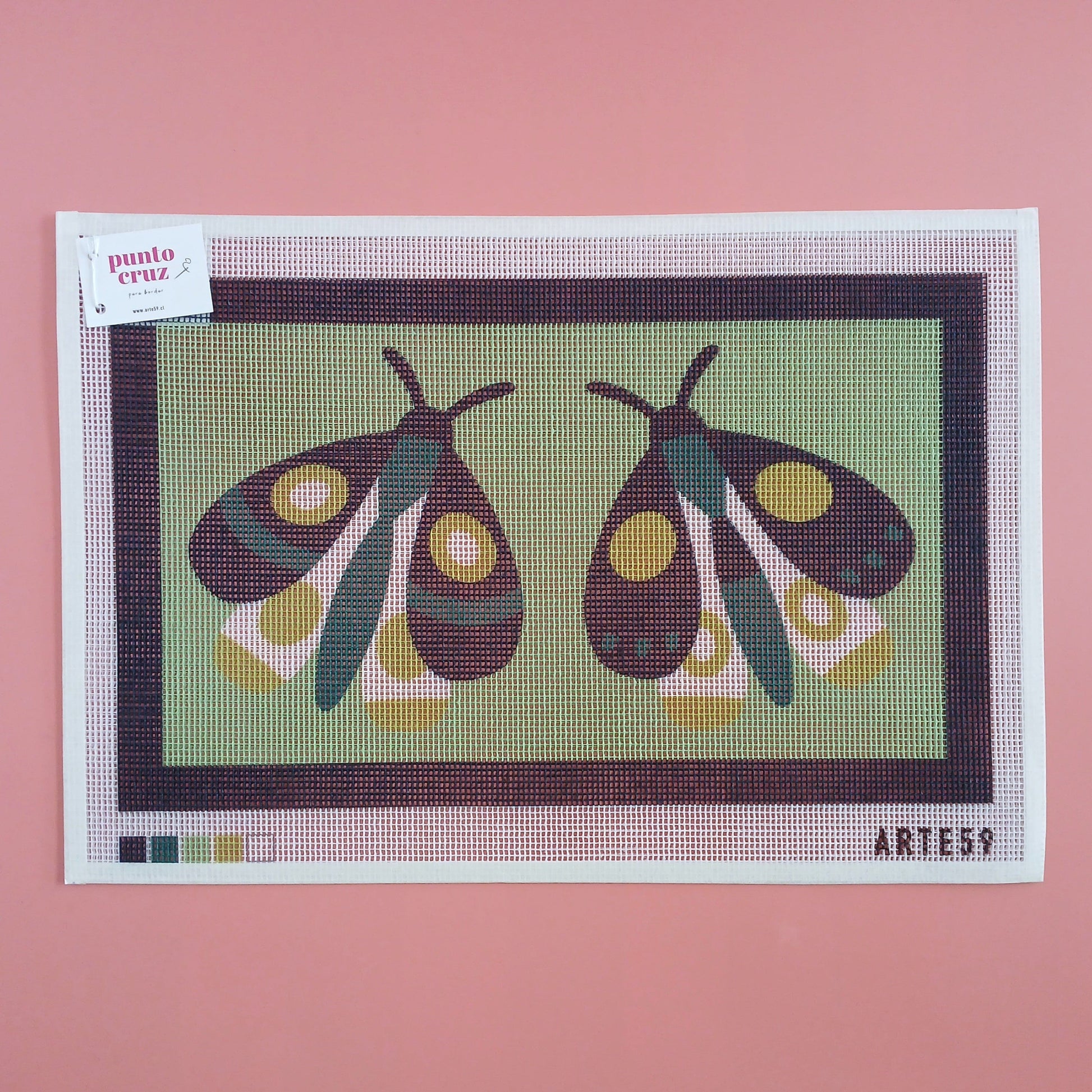 Arte59 Esterillas 30 x 50 cm Bichos: polillas 30x50 cm