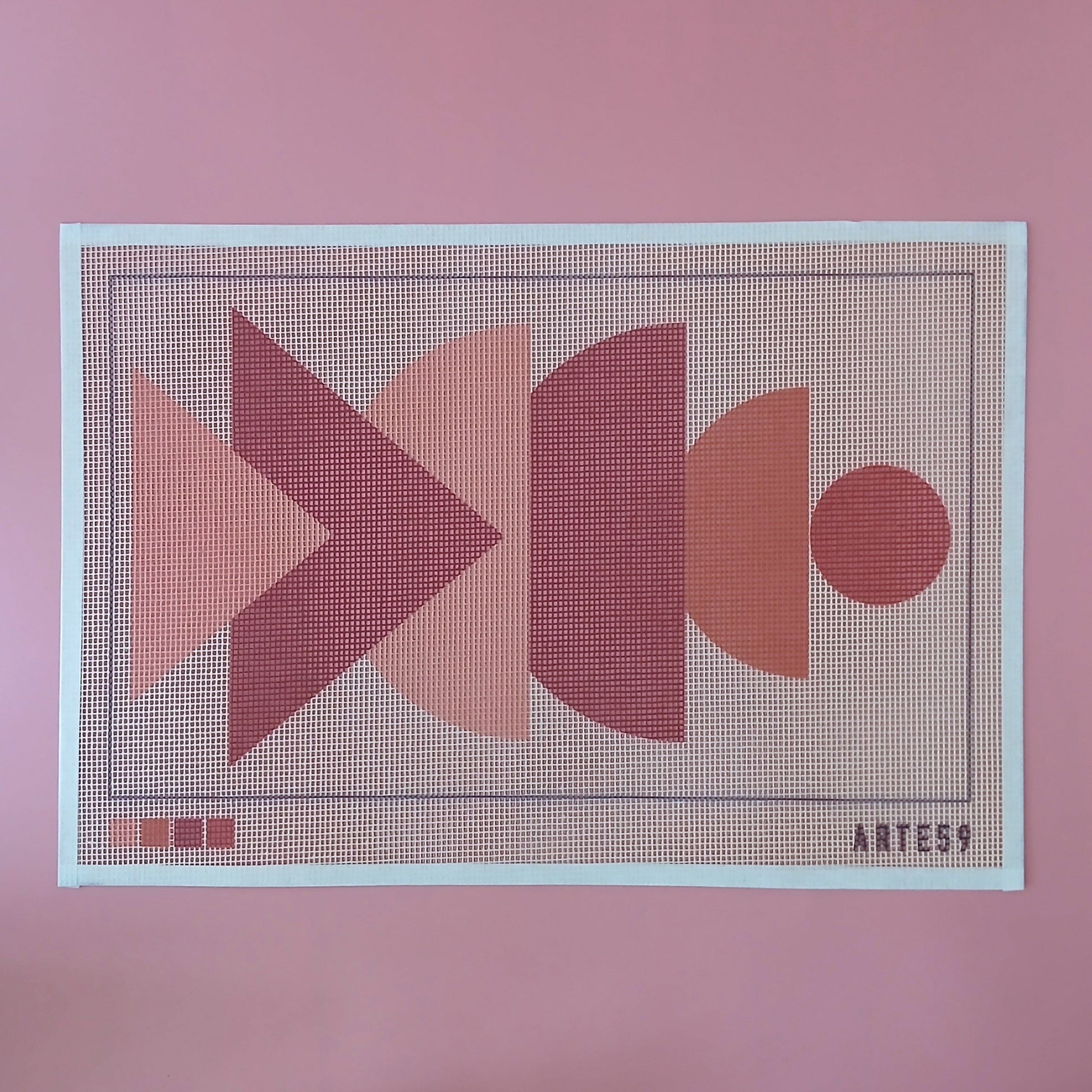 Arte59 Esterillas 30 x 50 cm Composición geométrica tierra 30x50 cm