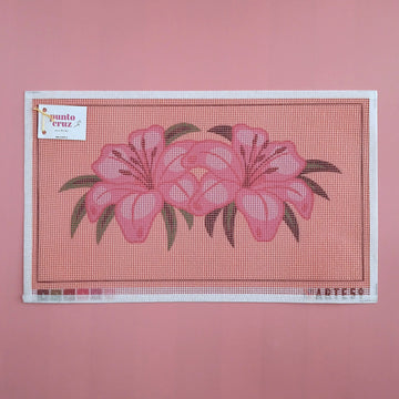 Arte59 Esterillas 30 x 50 cm Flores hawaianas rosas 26x48 cm
