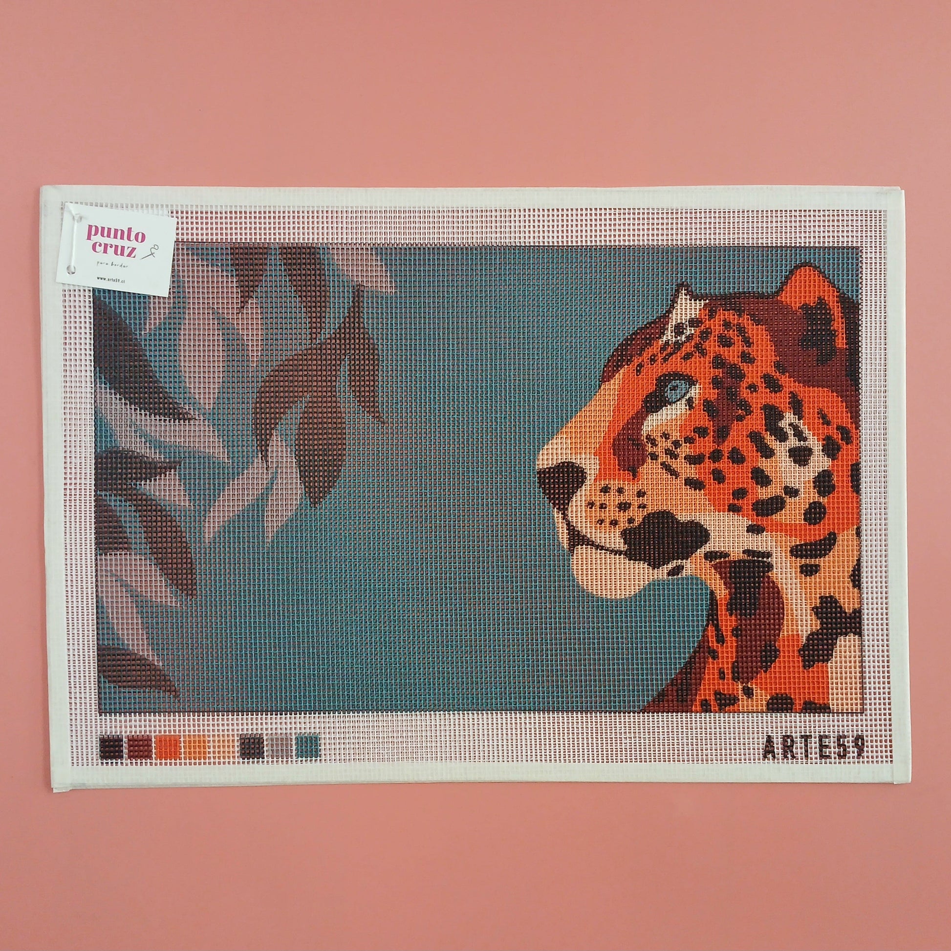 Arte59 Esterillas 30 x 50 cm Leopardo y hojas 30x50 cm