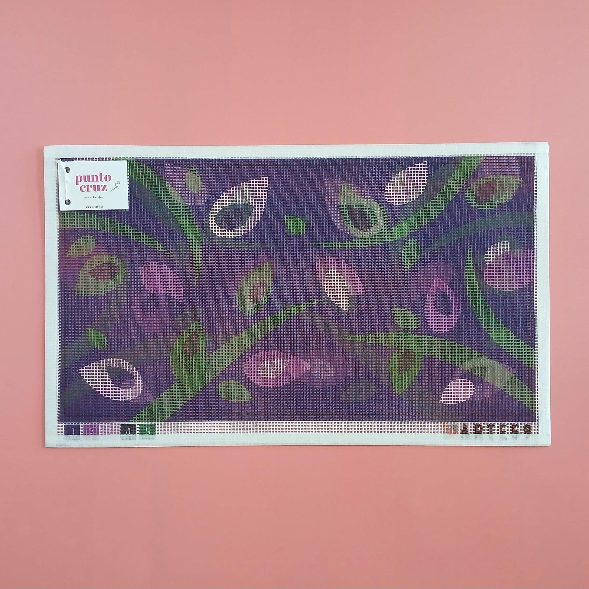 Arte59 Esterillas 30 x 50 cm Silvestre morado 26x48 cm