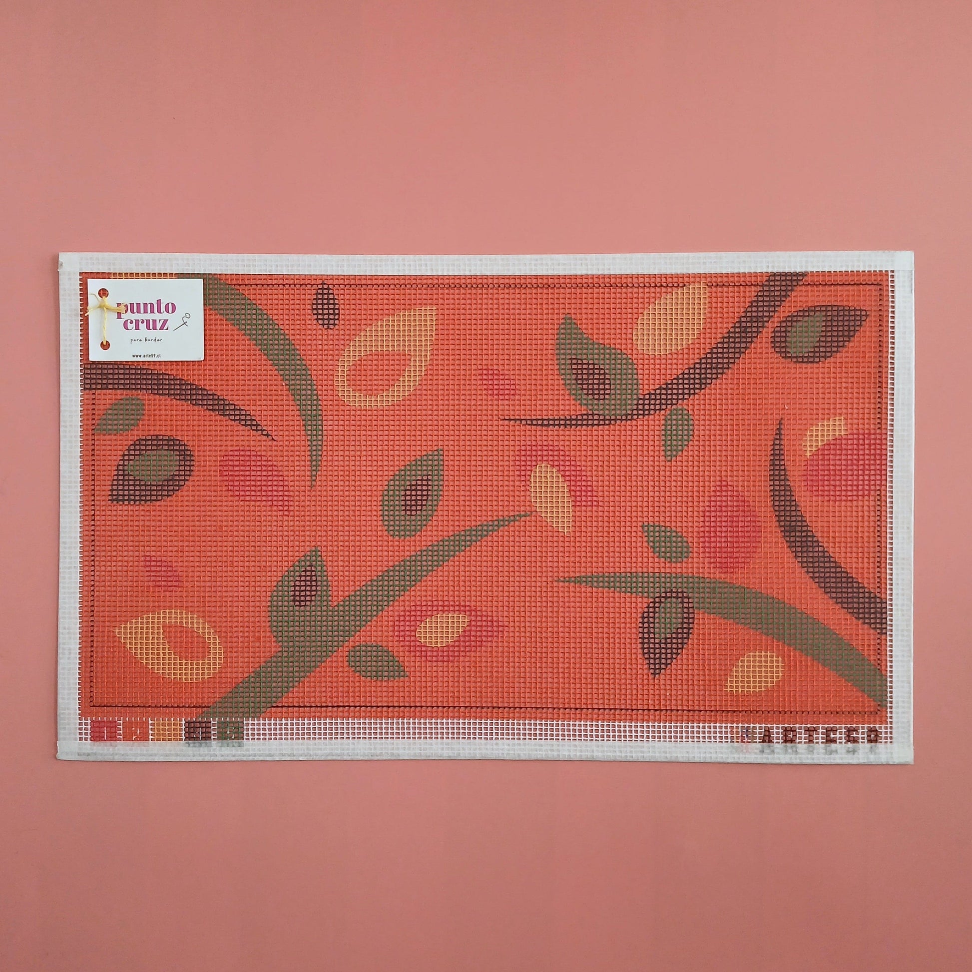 Arte59 Esterillas 30 x 50 cm Silvestre naranja 26x48 cm