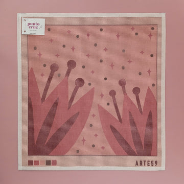 Arte59 Esterillas 40 x 40 cm Dos flores rojas 40x40 cm