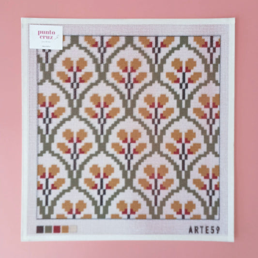 Arte59 Esterillas 40 x 40 cm Esterilla 40x40 cm Capullos