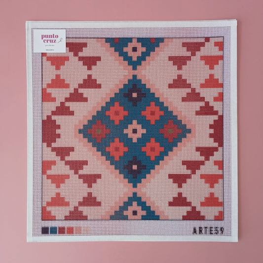 Arte59 Esterillas 40 x 40 cm Esterilla 40x40 cm Kilim cálidos