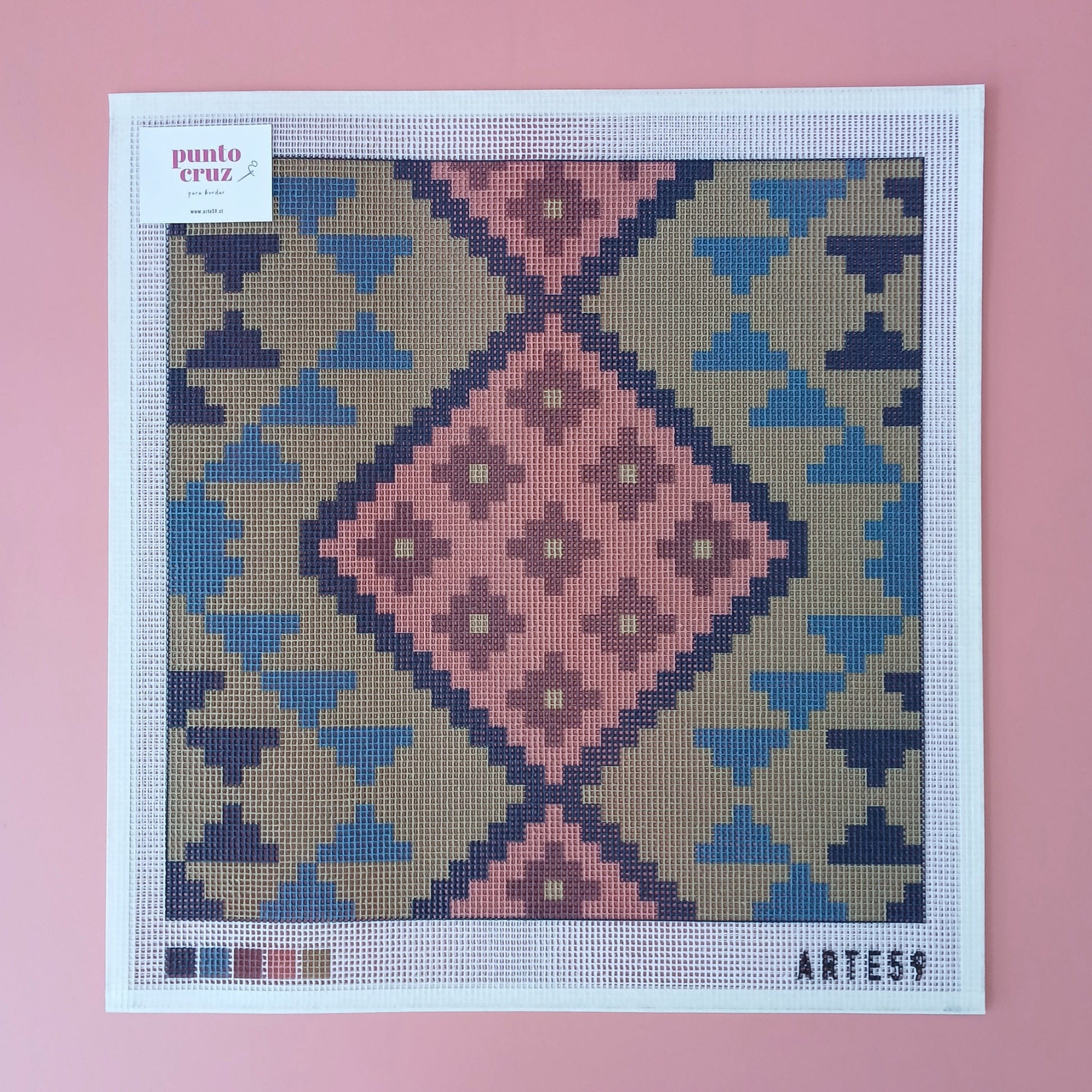 Arte59 Esterillas 40 x 40 cm Esterilla 40x40 cm Kilim fríos