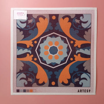 Arte59 Esterillas 40 x 40 cm Esterilla 40x40 cm Sevillano turquesa
