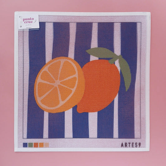 Arte59 Esterillas 40 x 40 cm Limones navy 40x40 cm