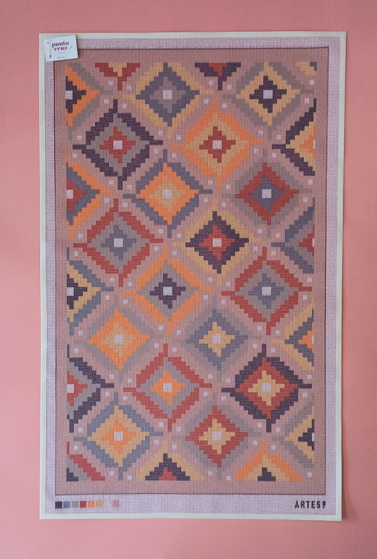 Arte59 Esterillas 60 x 100 cm Esterilla 60x100 cm Granny´s pastel