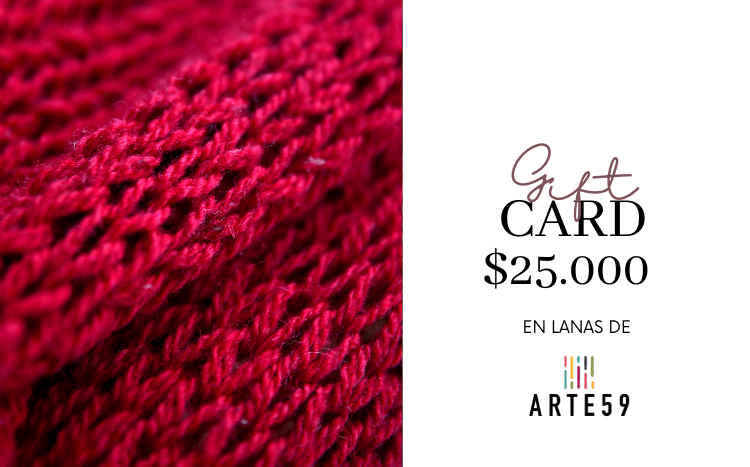 Arte59 GiftCard $25.000 Giftcard Navideñas de Arte59