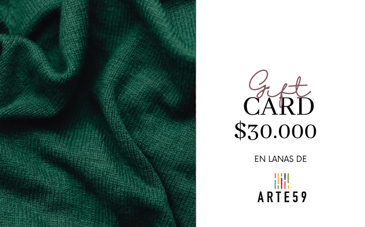 Arte59 GiftCard $30.000 Giftcard Navideñas de Arte59