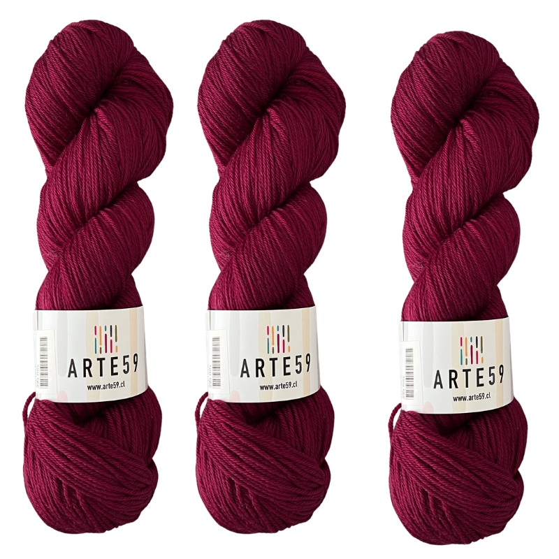 Arte59 Granate editorial 918 merino light sport