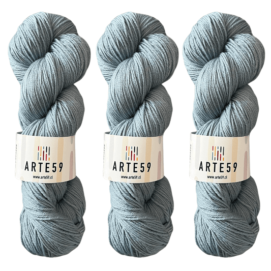 Arte59 Gris Niebla Azul 927 merino light sport