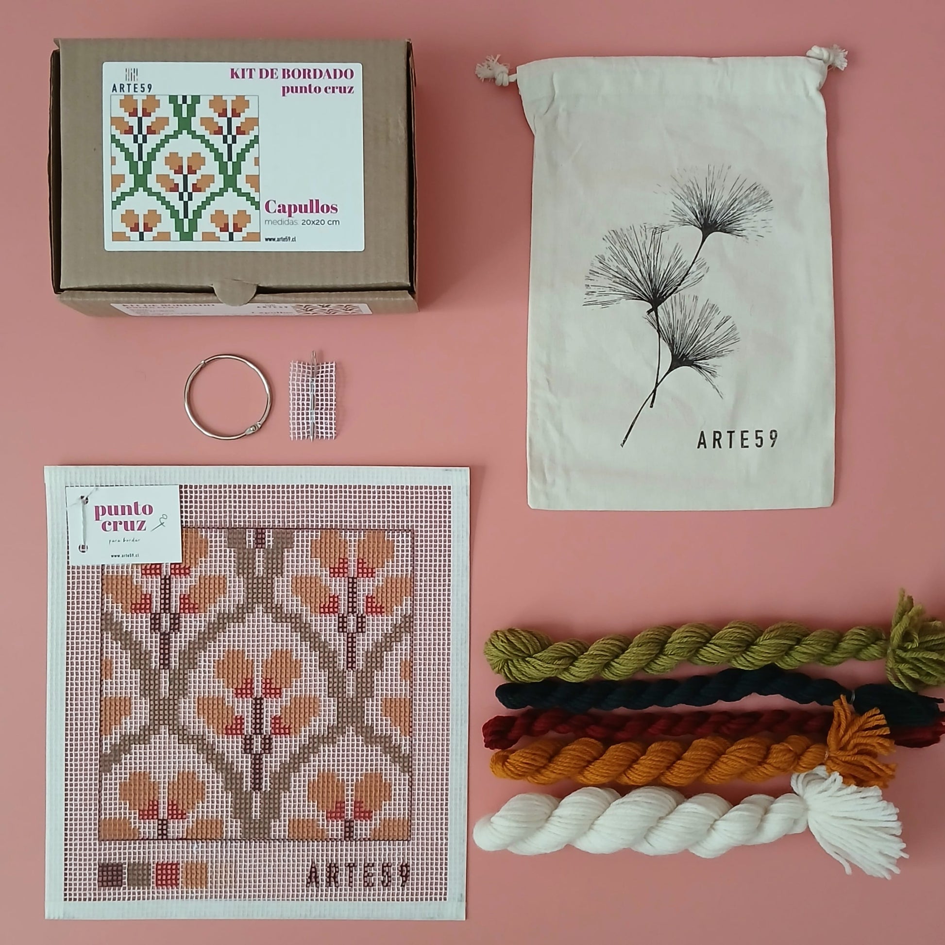 Arte59 Kit de 20x20 cm Kit 20x20 cm capullos