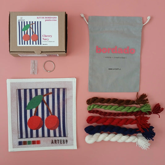 Arte59 Kit de 20x20 cm Kit 20x20 cm cherry navy