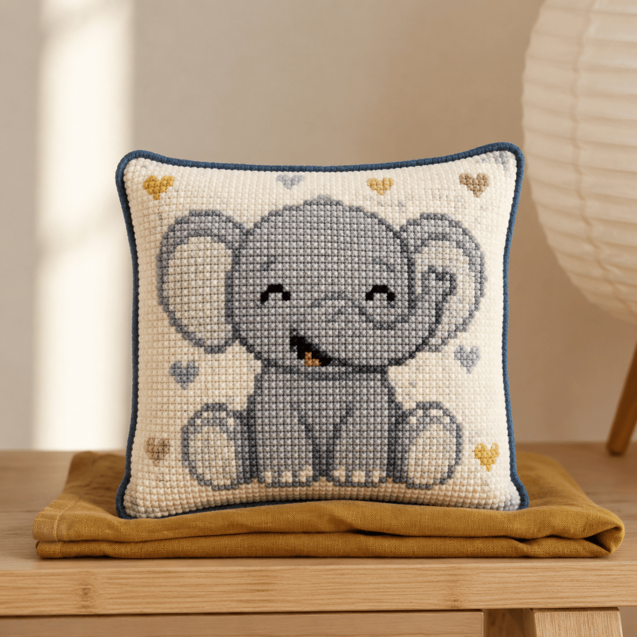 Arte59 Kit de 20x20 cm Kit 20x20 cm elefante feliz