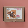 Arte59 Kit de 20x20 cm Kit abejas y panales 20x20 cm