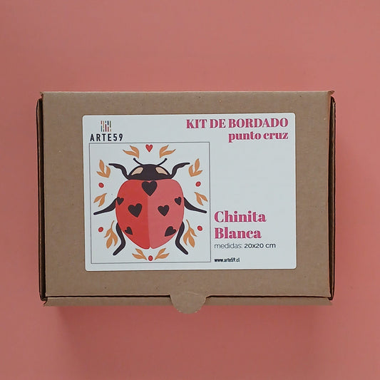 Arte59 Kit de 20x20 cm Kit chinita blanca 20x20 cm