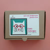 Arte59 Kit de 20x20 cm Kit gato anteojos 20x20 cm