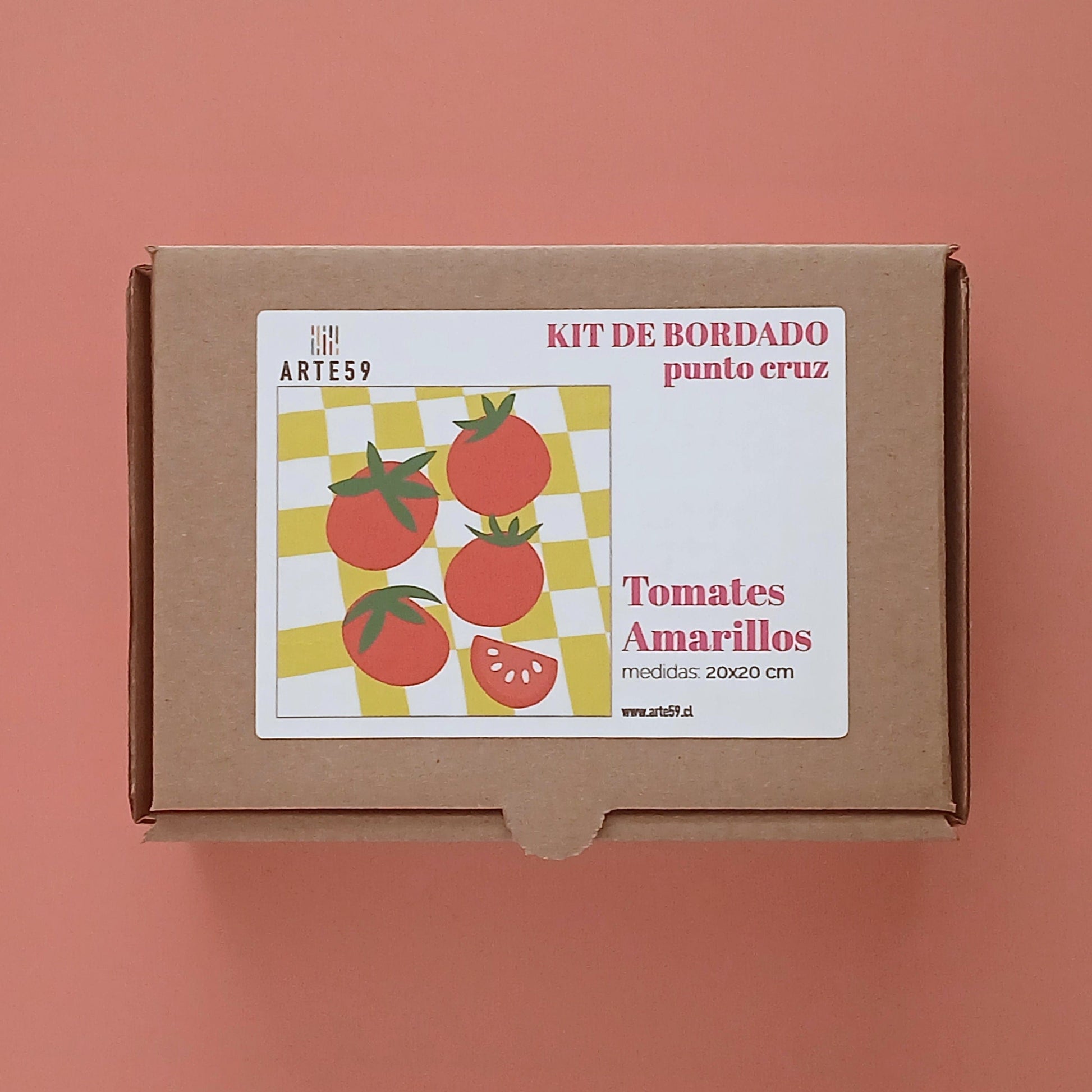 Arte59 Kit de 20x20 cm Kit tomates amarillos 20x20 cm