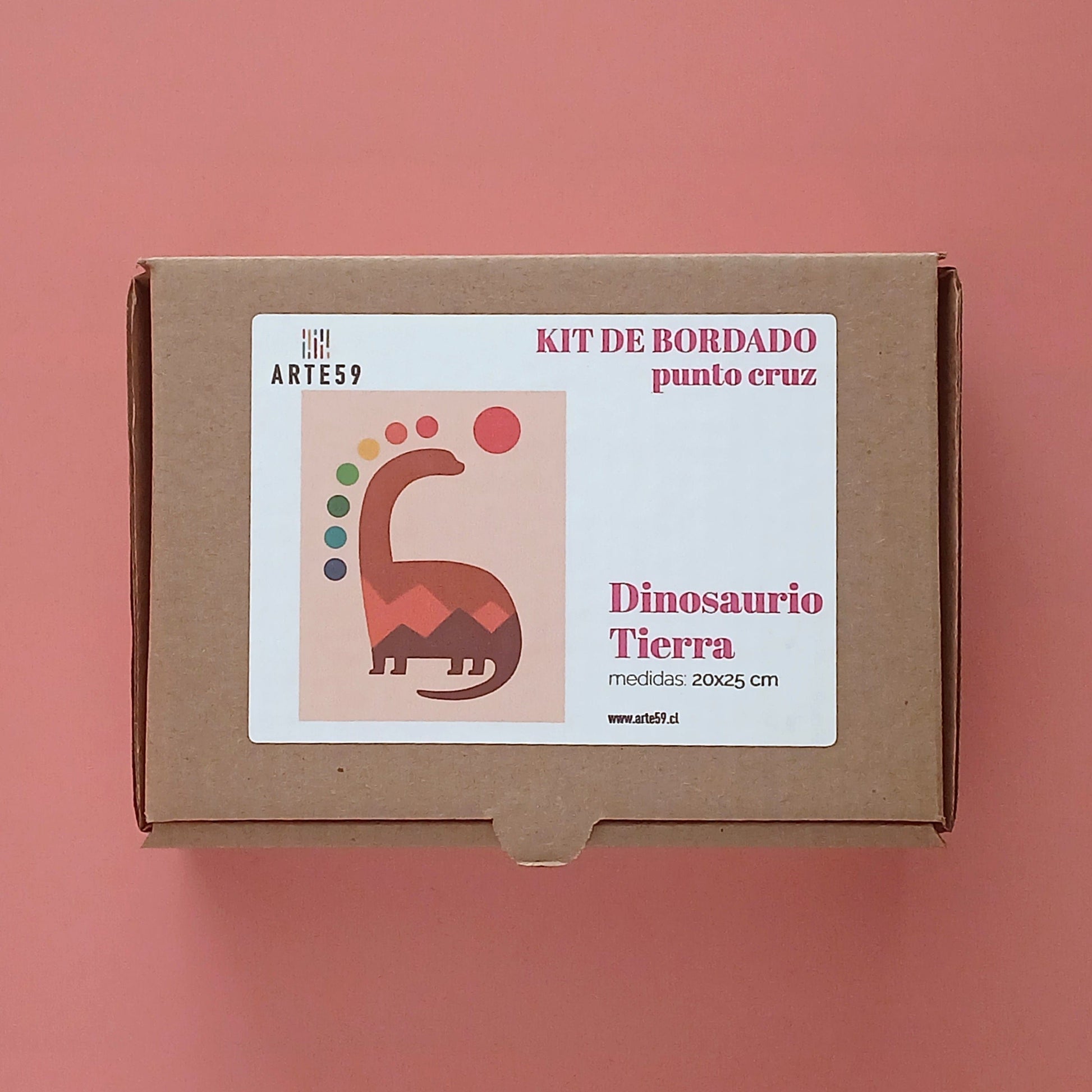 Arte59 Kit de 20x25 cm Kit dinosaurio tierra 20x25 cm