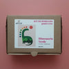 Arte59 Kit de 20x25 cm Kit dinosaurio verde 20x25 cm