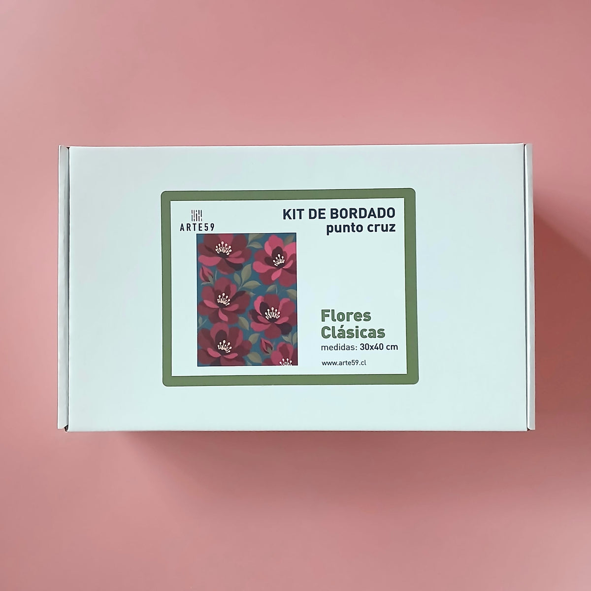 Arte59 Kit de 30x40 cm Kit 30x40 cm flores clásicas