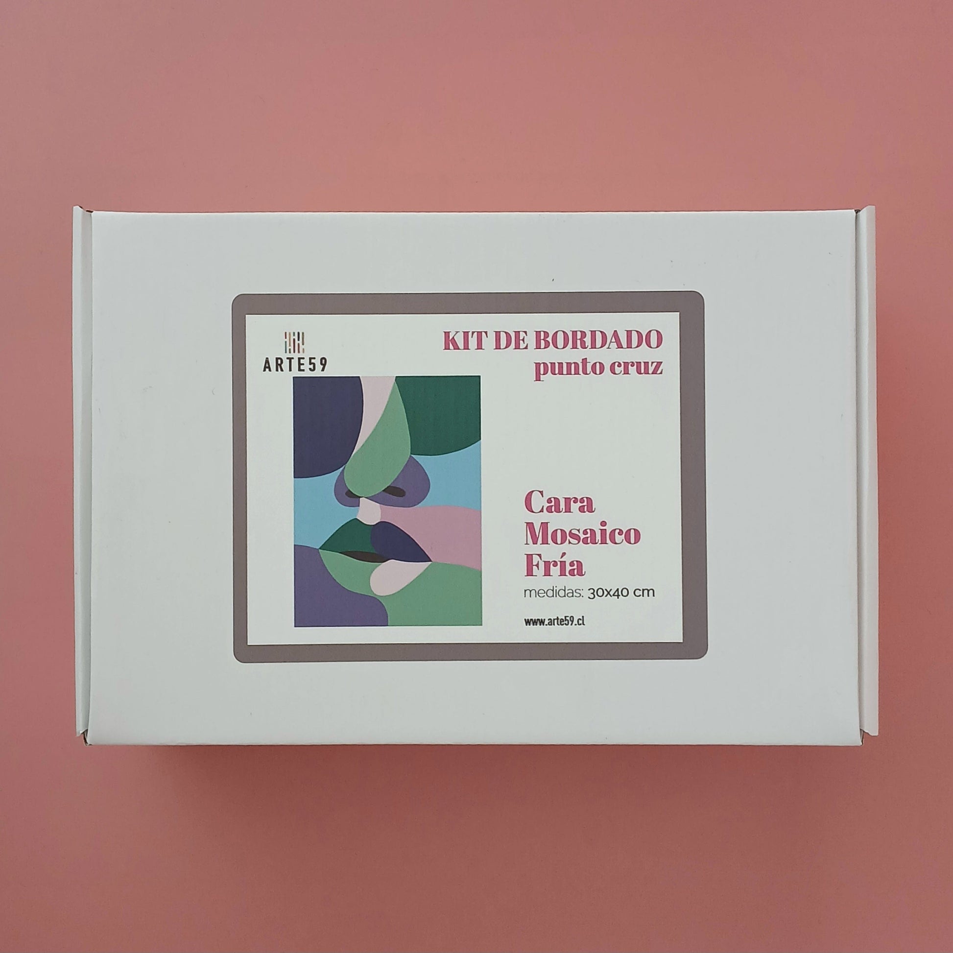 Arte59 Kit de 30x40 cm Kit cara mosaico fría 30x40 cm